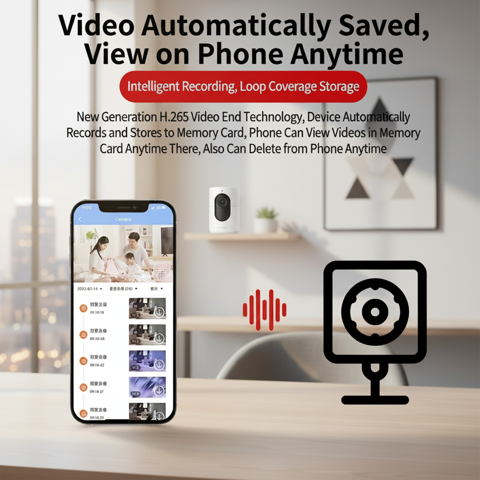 Sports Camera Home Remote Wireless Surveillance Portable Recorder DV