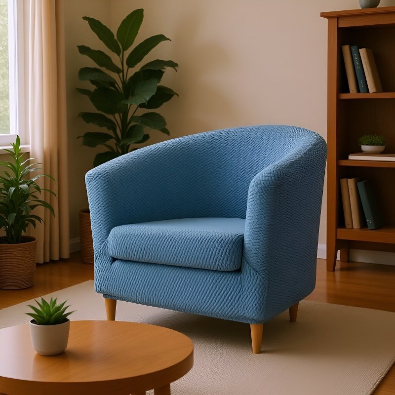 Housse de sofa individuelle extensible épaisse pour café