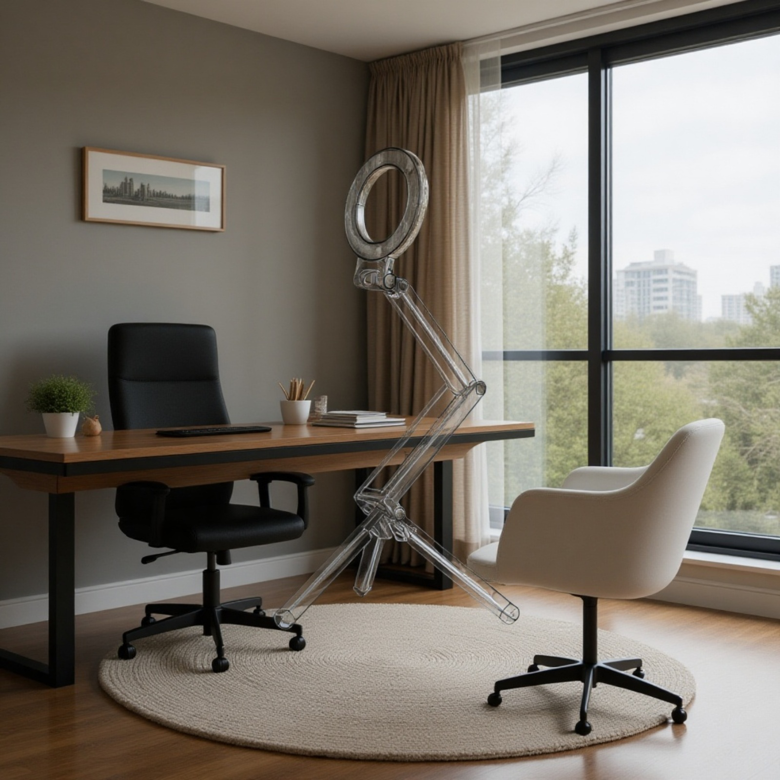 Soporte Ajustable en Forma de Triángulo para Teléfono y Tableta