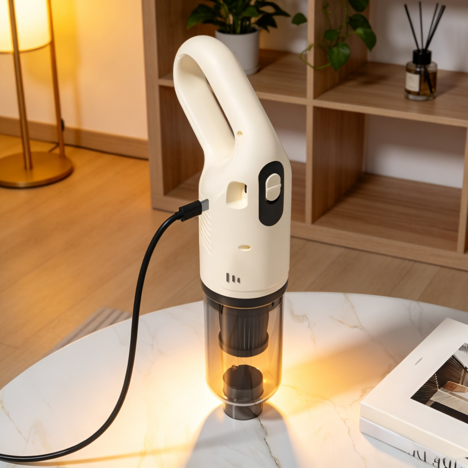 Aspiradora inalámbrica para limpieza húmeda y seca, fácil de usar