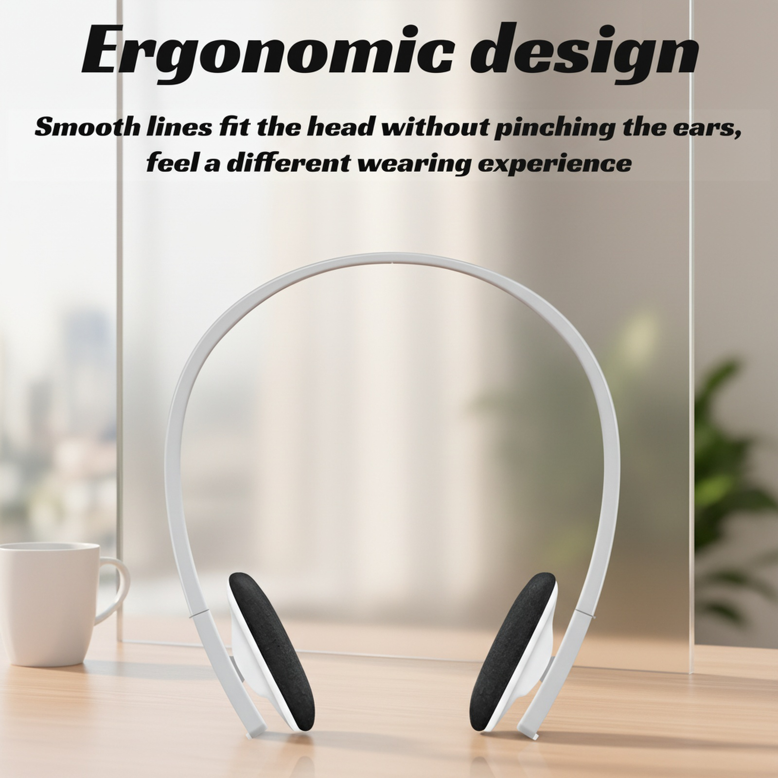 Ultra-long Battery Life Over-Ear Bluetooth Headphones