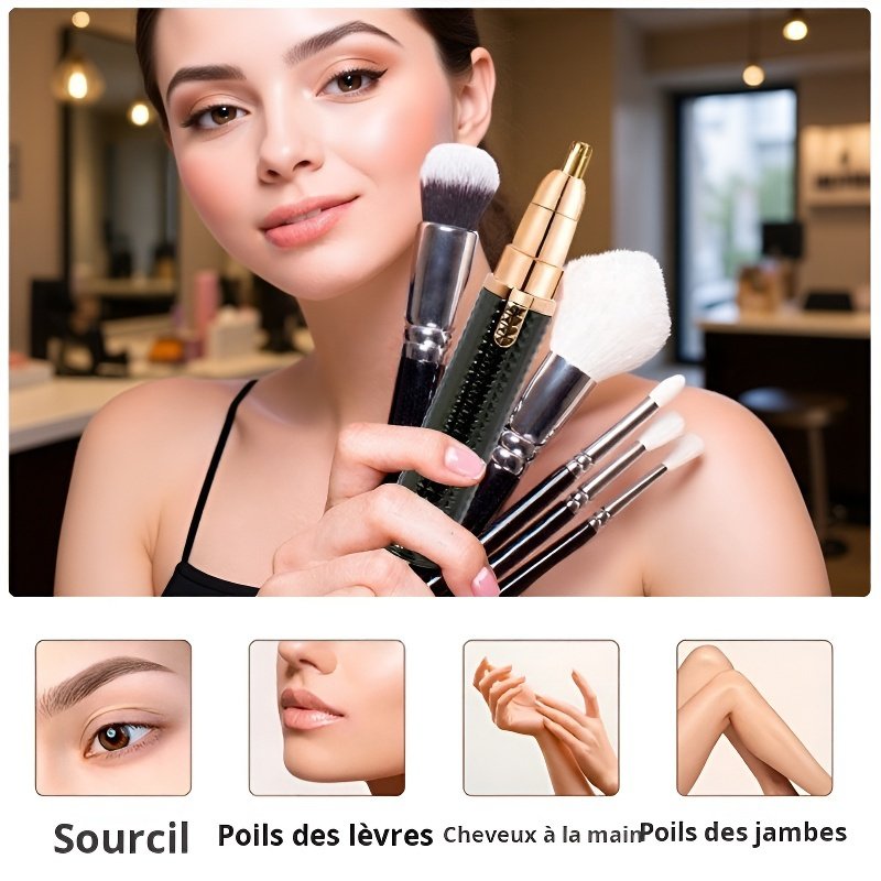 Tondeuse électrique pour nez, épilateur universel pour hommes et femmes