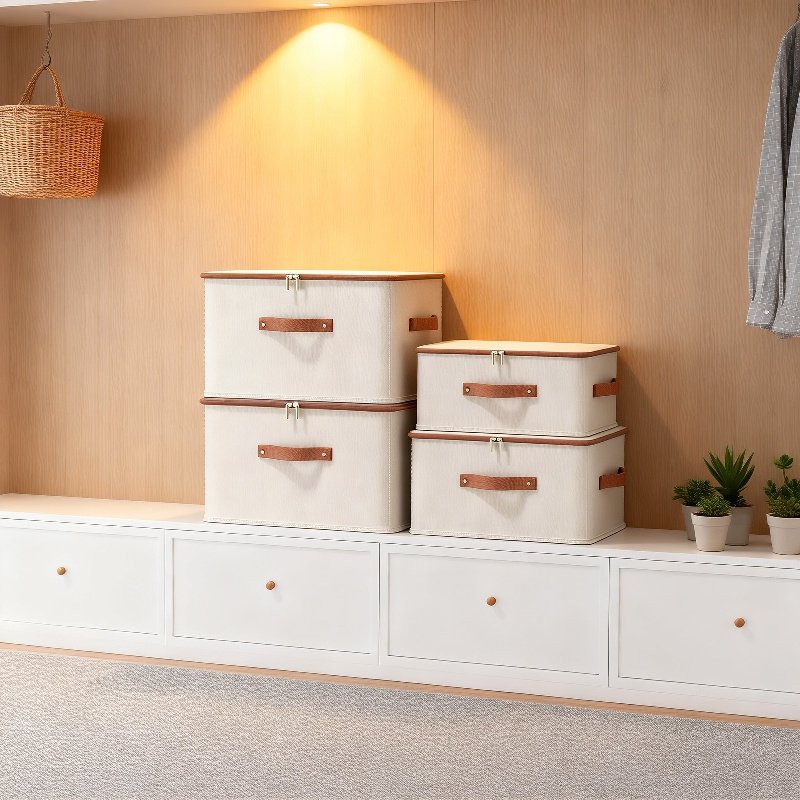 Caja de gran capacidad para ropa y accesorios