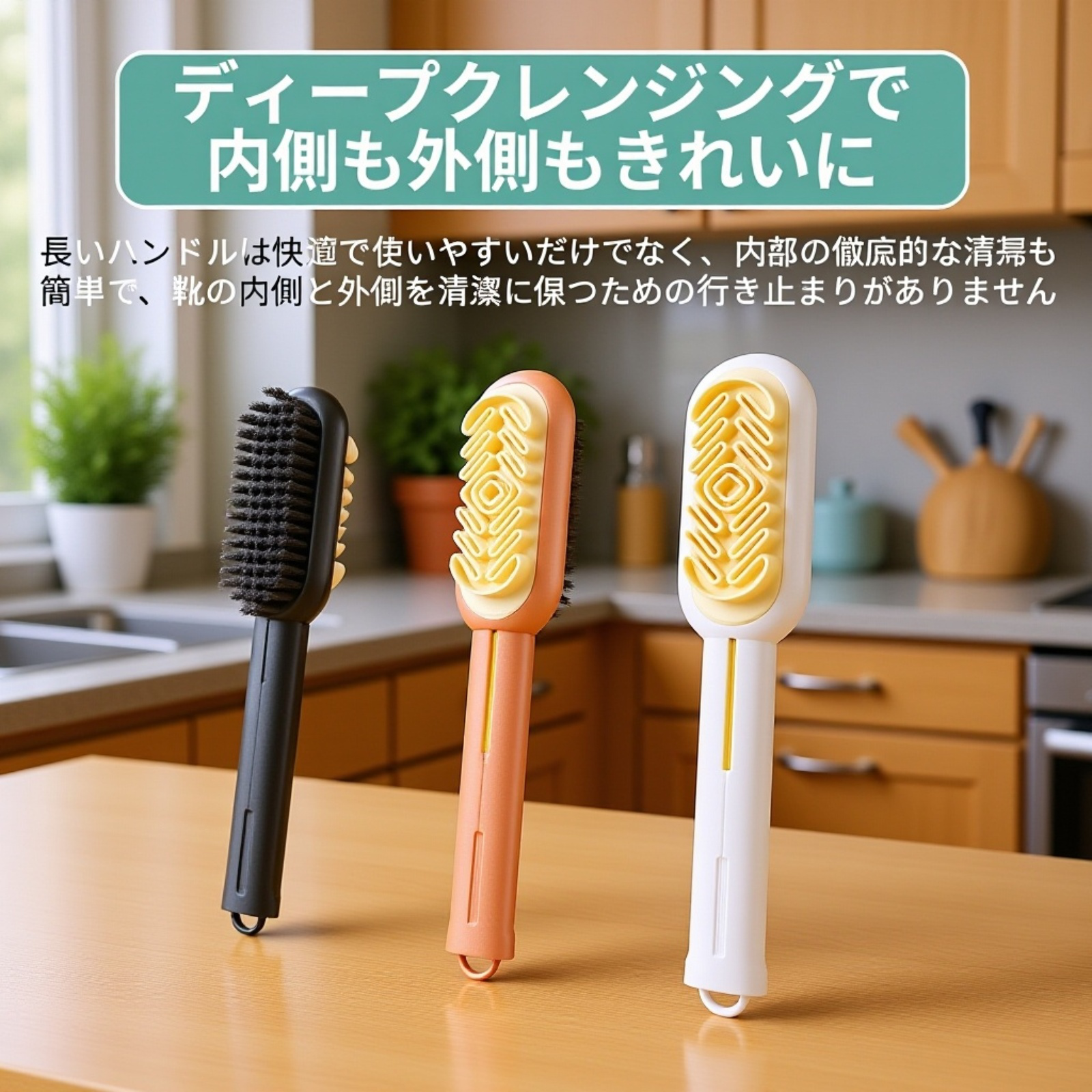 車シート除染用ゴム製靴ブラシ