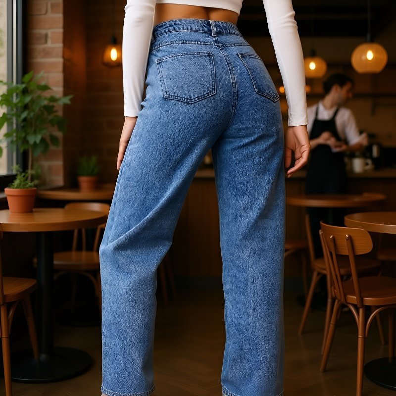 بنطلون جينز ضيق للنساء مناسب لجميع الأوقات