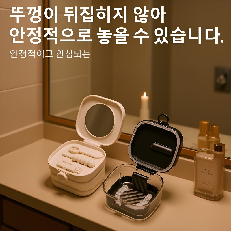 다기능 밀폐 배수 교정기 보관함