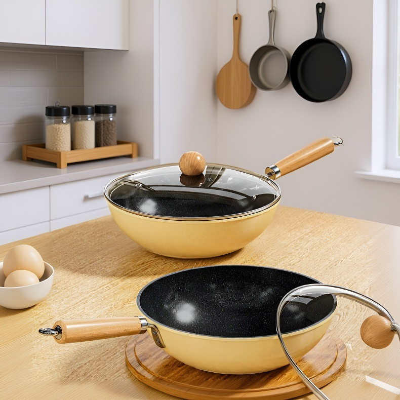 Lightweight special uncoated induction cooker
