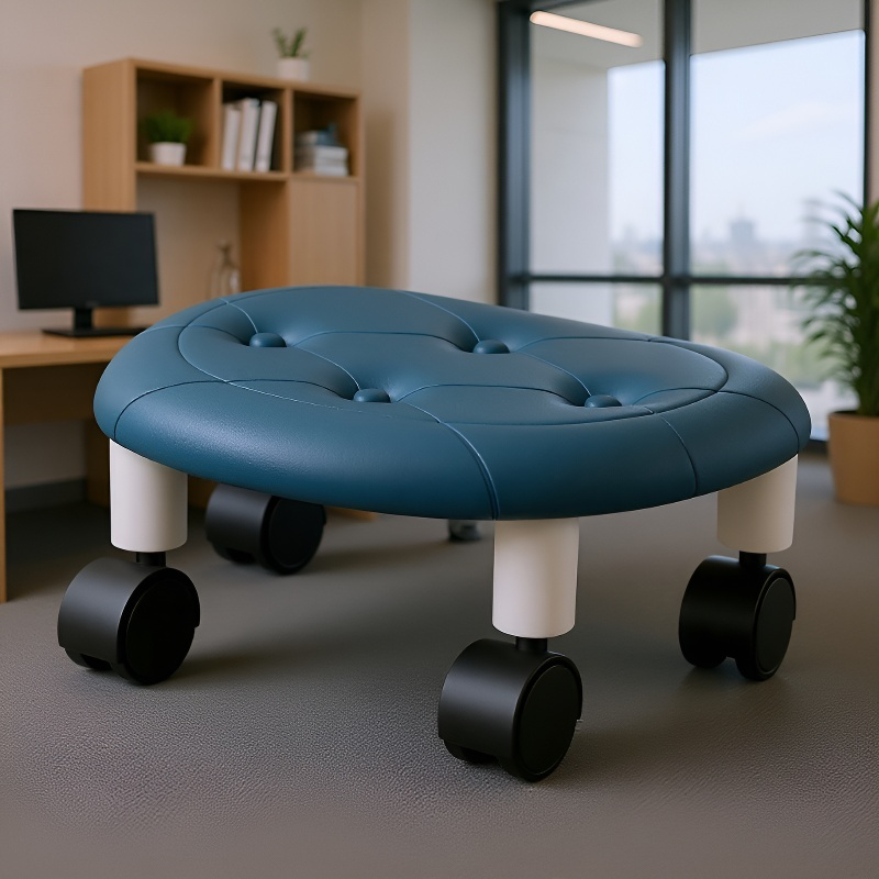 キャスター付きプラスチックスツール