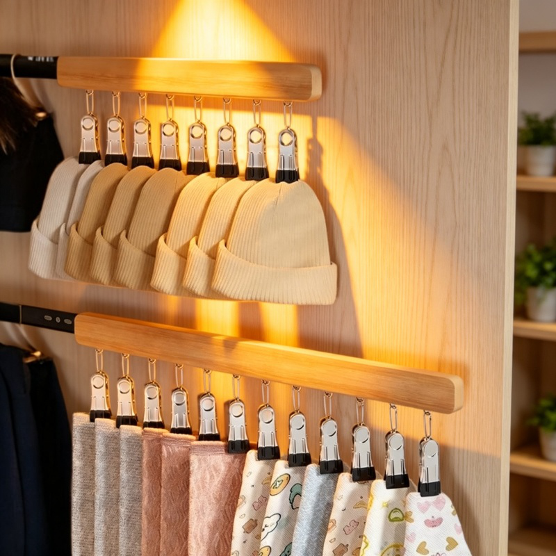 Estante deslizante para ropa interior y almacenamiento en la cocina