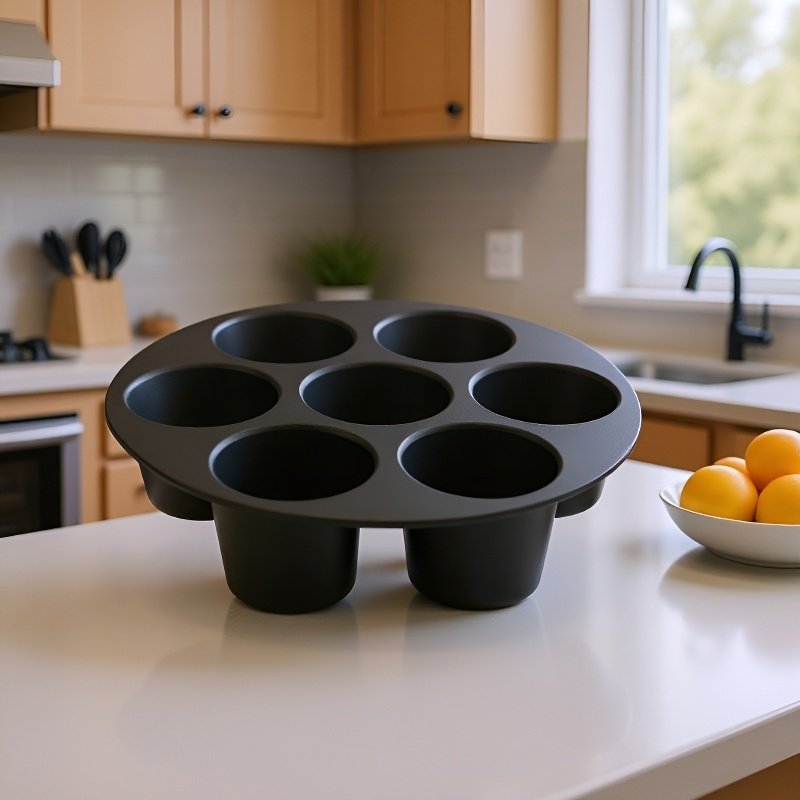 多功能矽膠七孔蛋糕模具