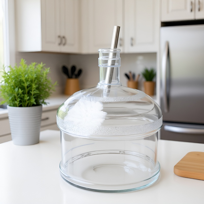 家庭用長柄バケツブラシ　360°全方向クリーン