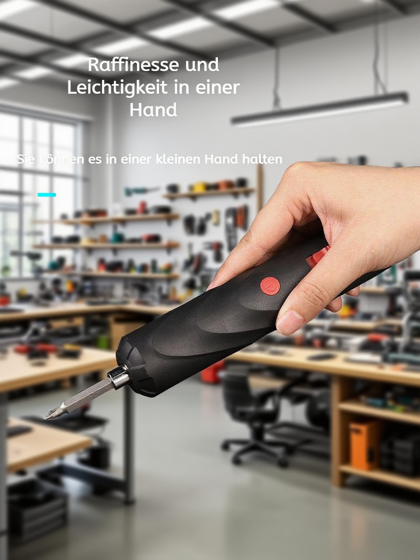 Elektrischer Schraubendreher für schnelle Montagearbeiten