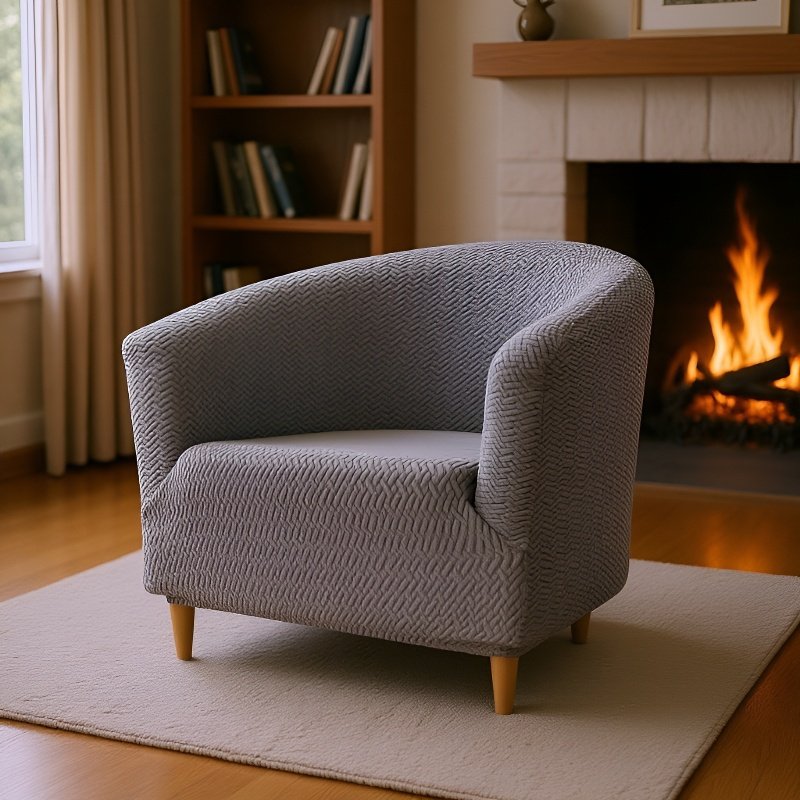 Housse de sofa individuelle extensible épaisse pour café