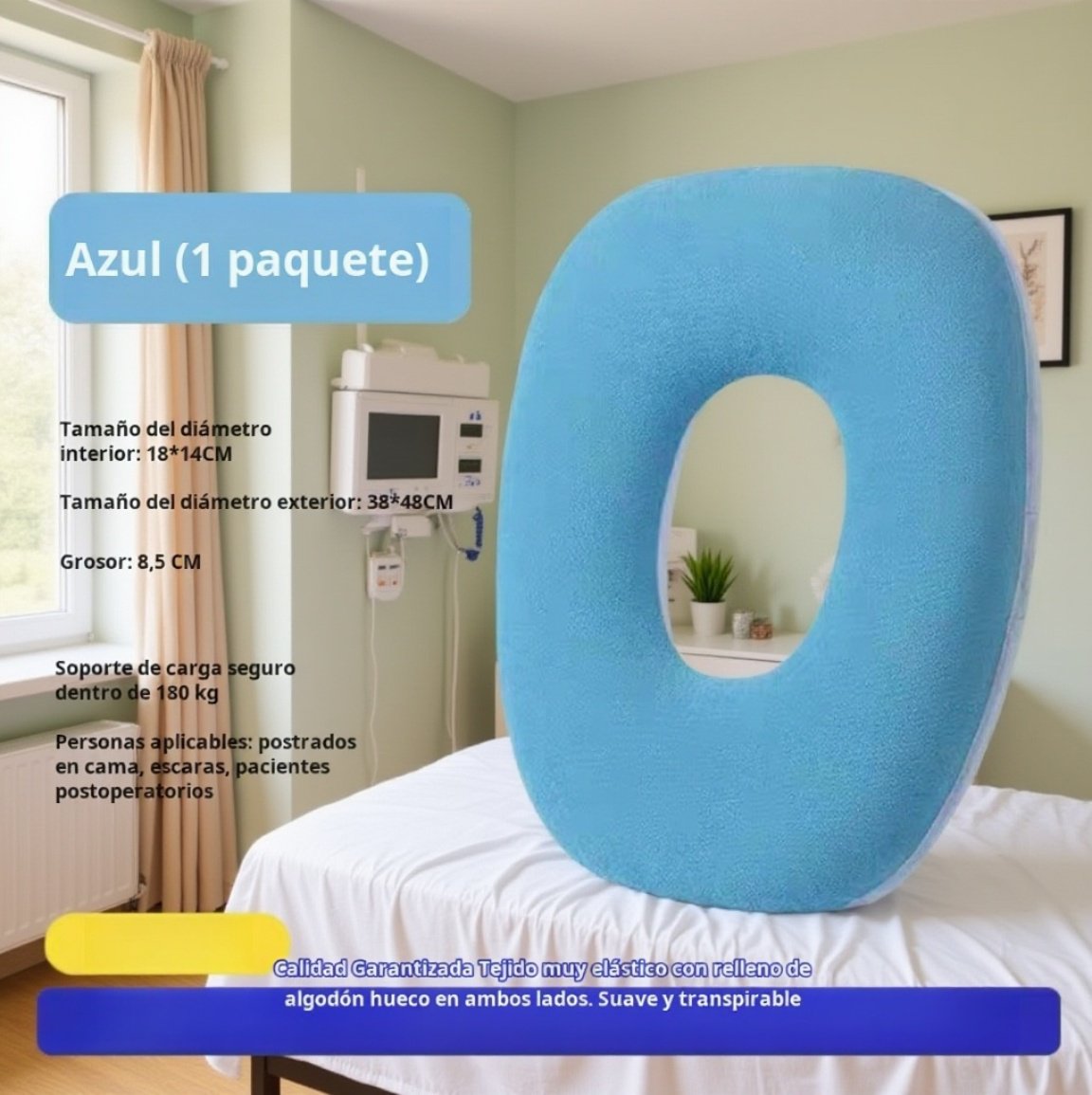 Colchón antiescaras para pacientes encamados y con parálisis