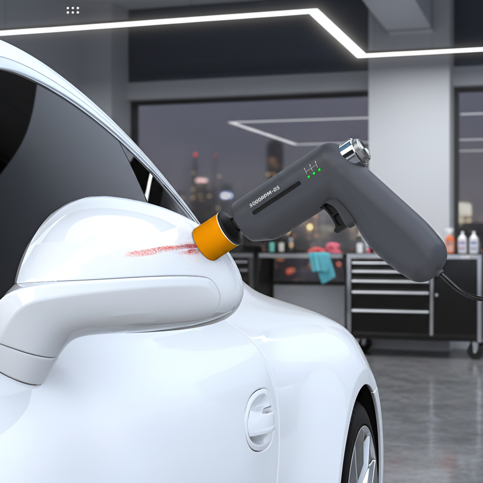 Multifunctional Car Polisher and Waxer, Scratch Repair Tool