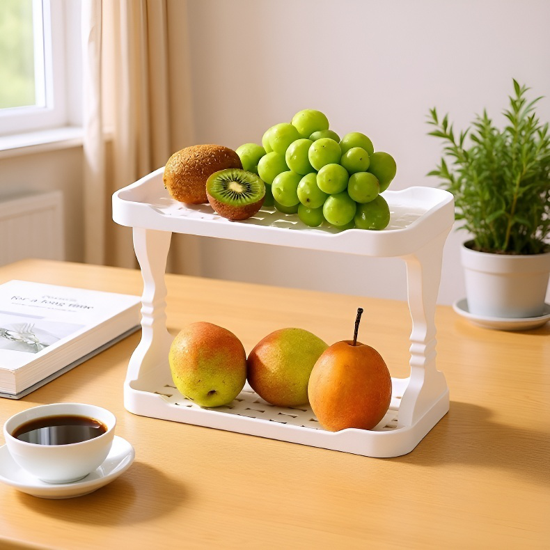 Estante de drenaje con diseño elegante para baño