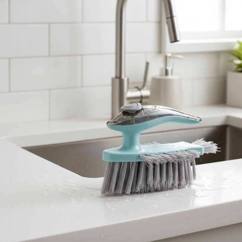 Brosse de nettoyage spéciale salle de bain, durable