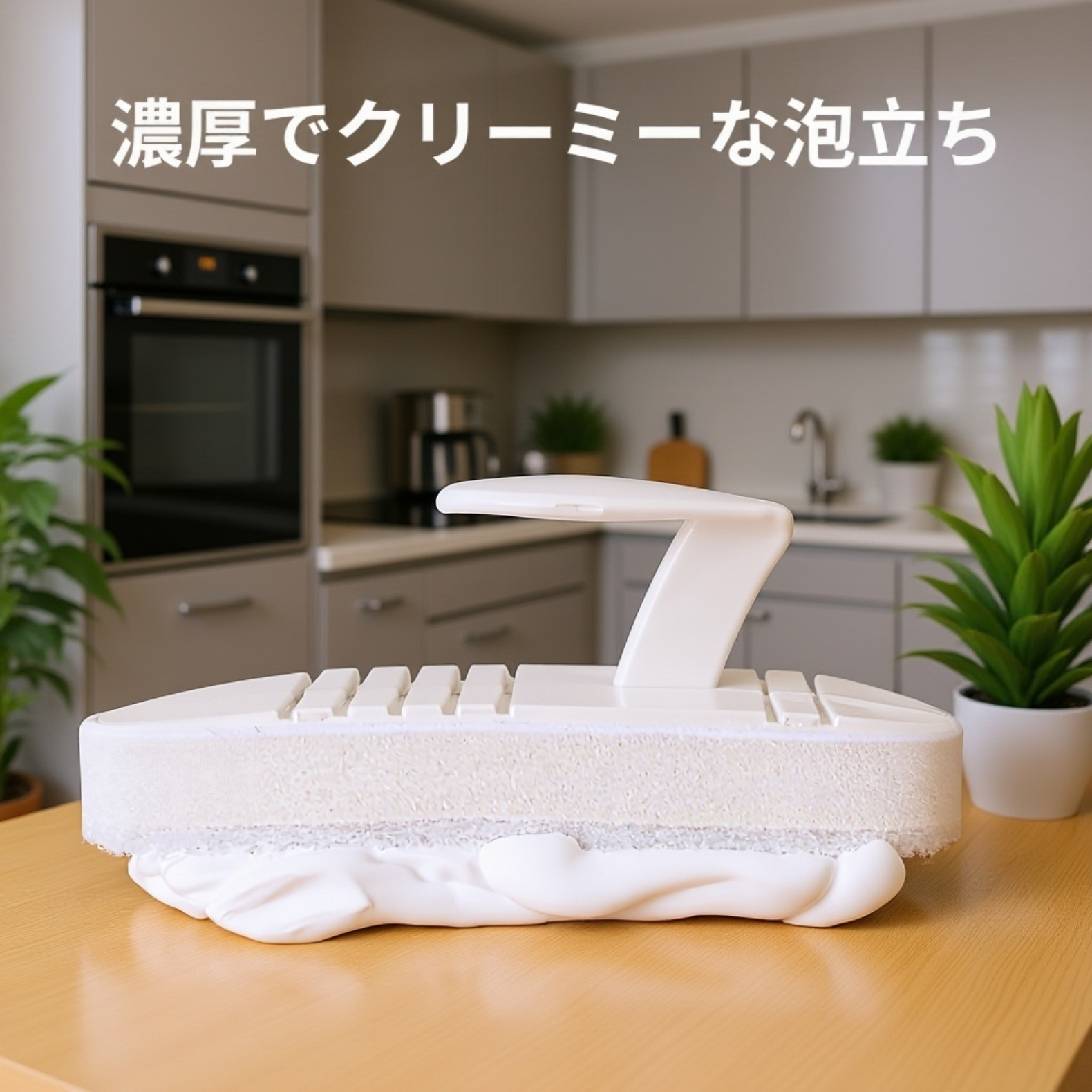 取り替え可能なスポンジ付き洗浄ブラシ