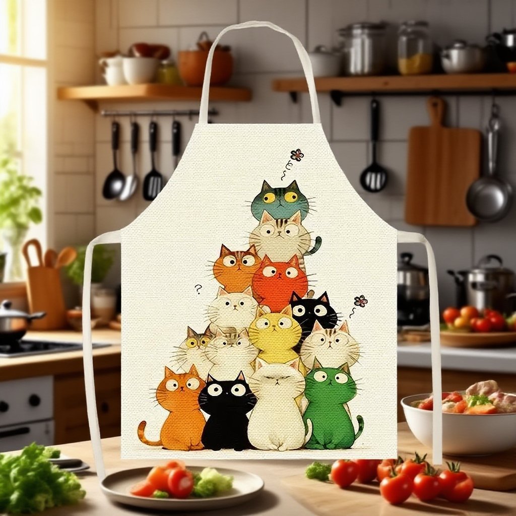 아이들이 요리하는 집 주방 놀이 앞치마