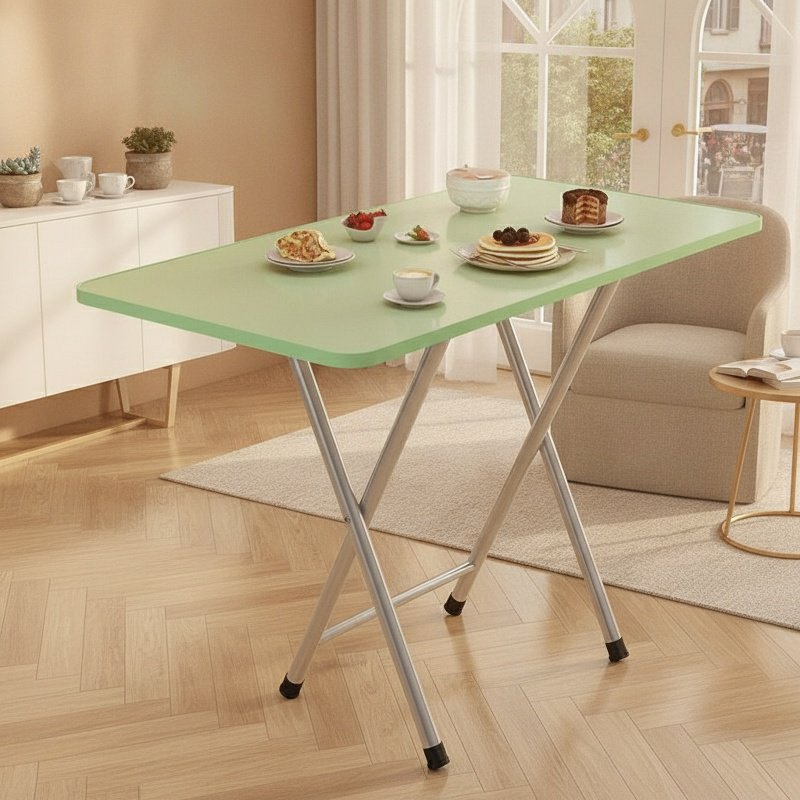 Portable Folding Dining Table Student Study Desk Dormitory Multi-functional Table