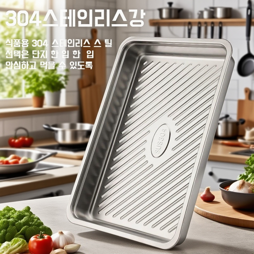 스테인리스 냉동 전용 트레이 신선도 유지 케이스