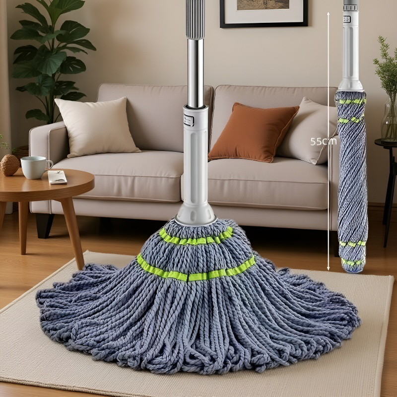 Household handsfree mop with bucket rotating mop absorbent bucket Cotton mop