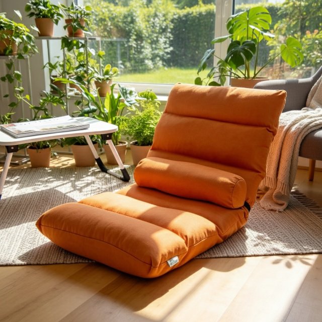 Uso de la silla tatami para meditación
