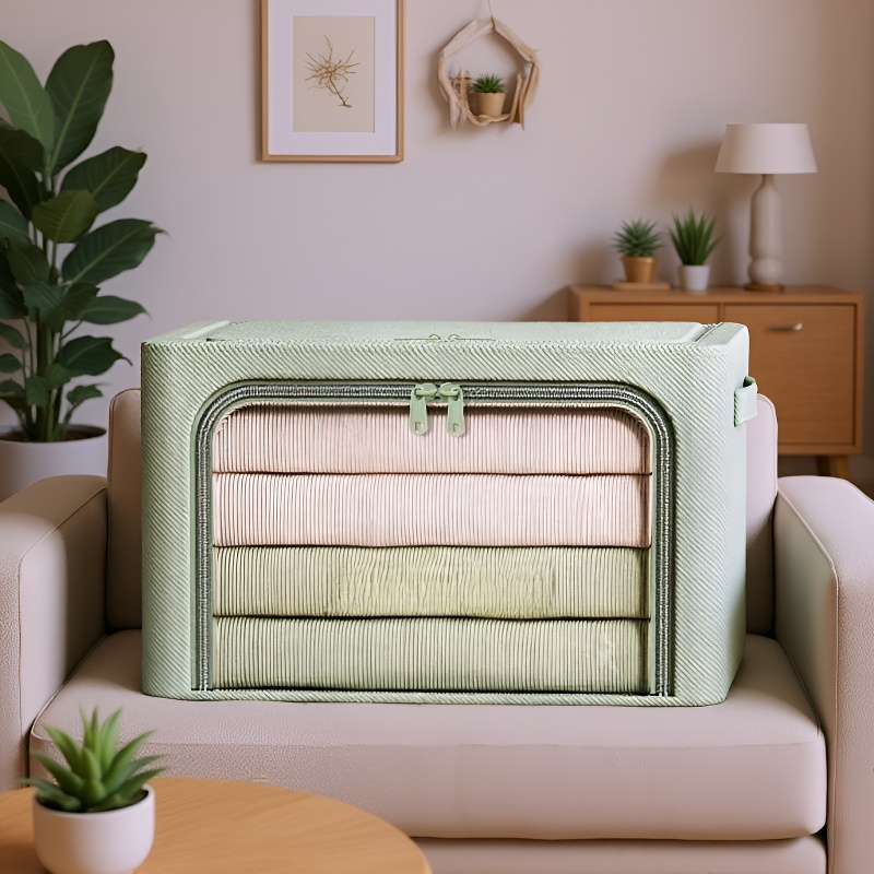 Kleider Aufbewahrungstasche Faltbare Kleiderschrank Organizer Haushaltsstoffkorb