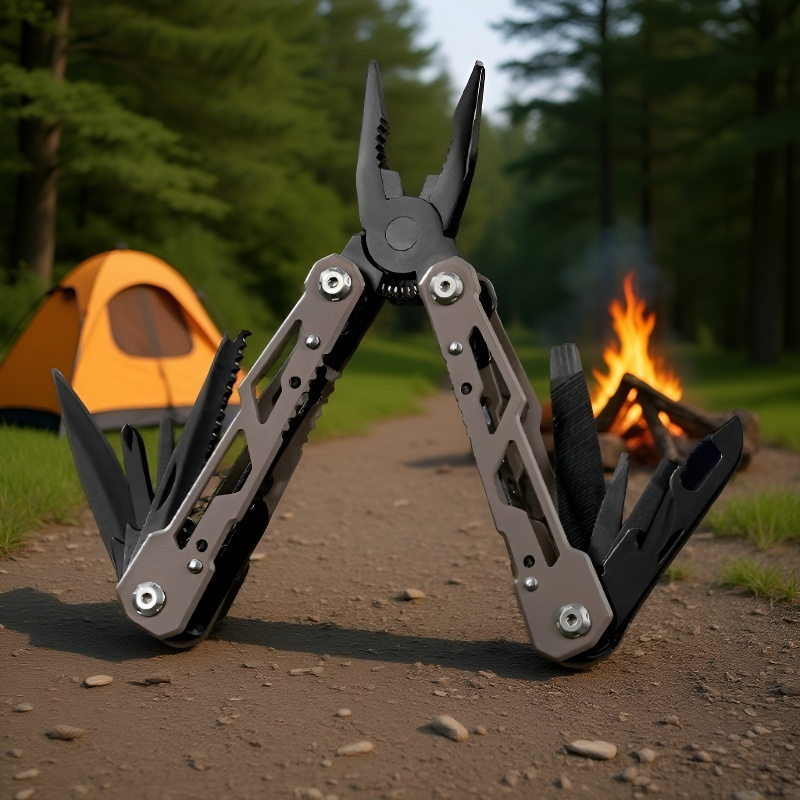 Lightweight foldable tool for outdoor activities