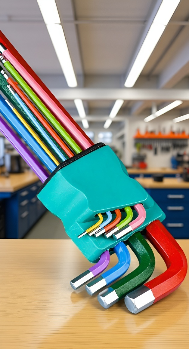 견고한 재질의 공구 세트