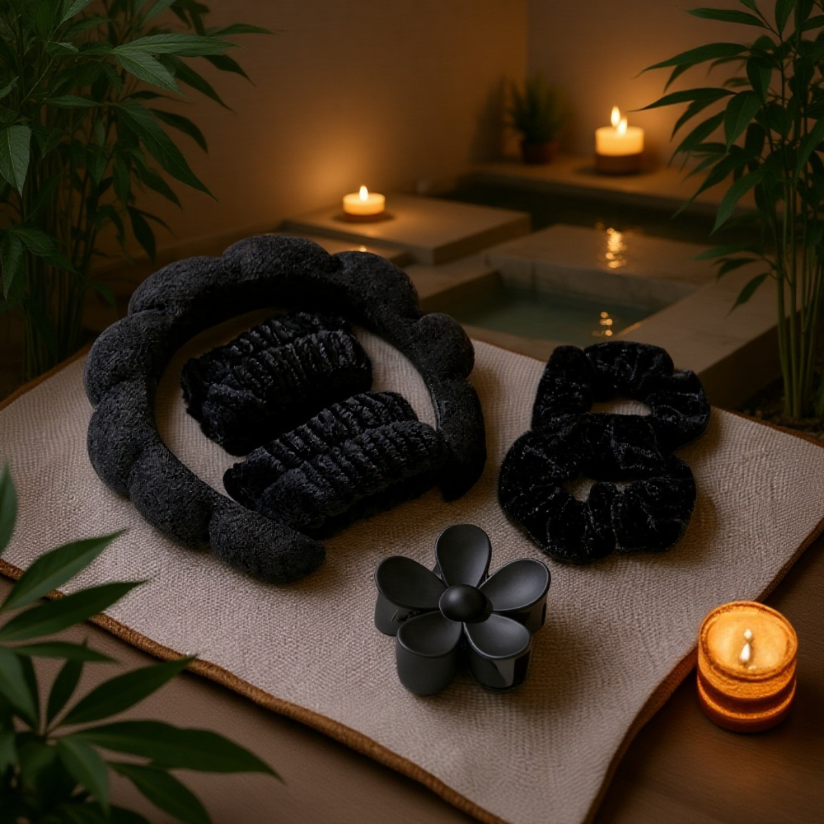 Conjunto de diadema y pinzas para eventos especiales