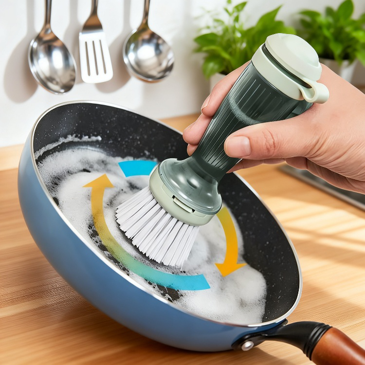 環境に優しい素材を使った詰め替え式たわし