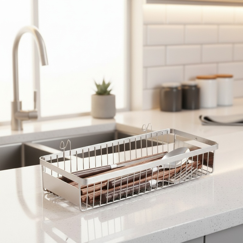 Kitchen 304 Stainless Steel Chopstick Storage Sterilizer