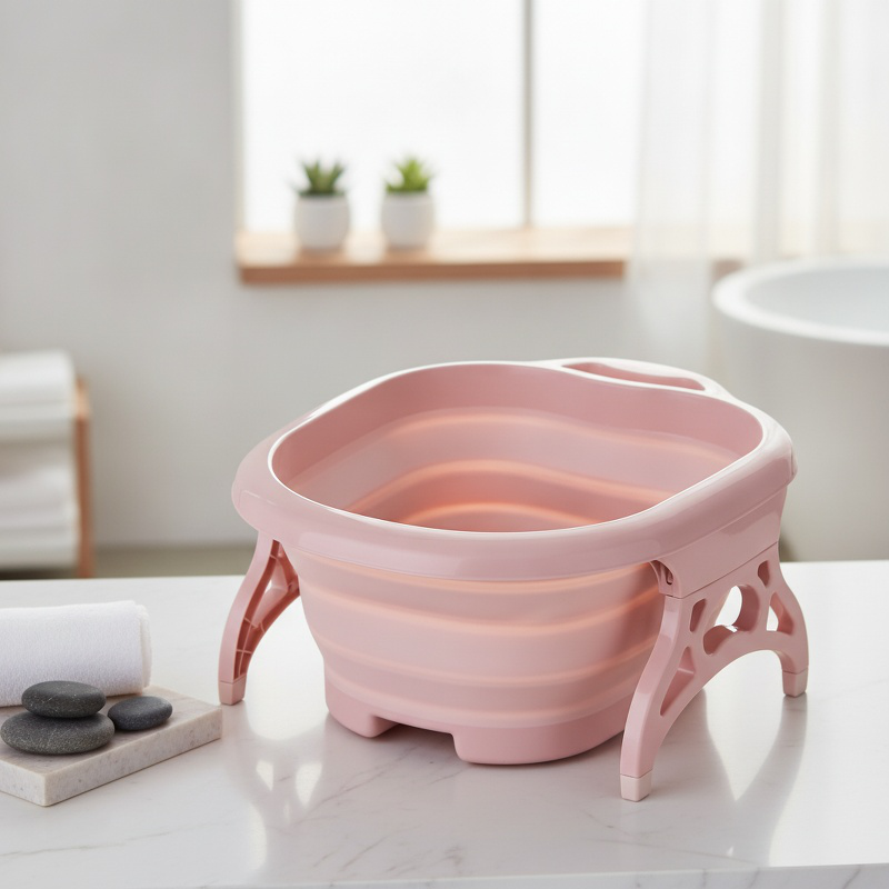 Lavabo fácil de guardar para pedicura