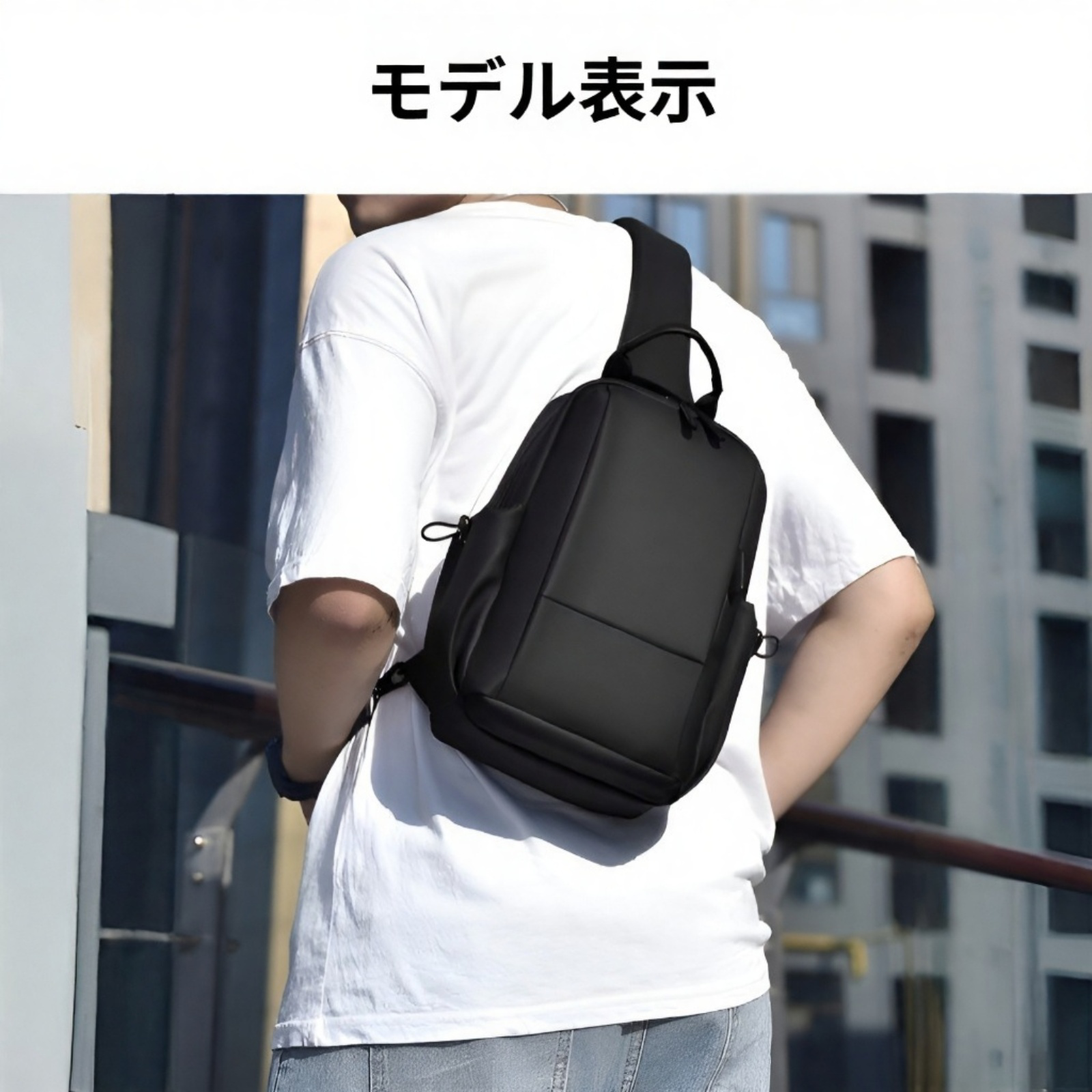 新作メンズ大容量防水ショルダーバッグ