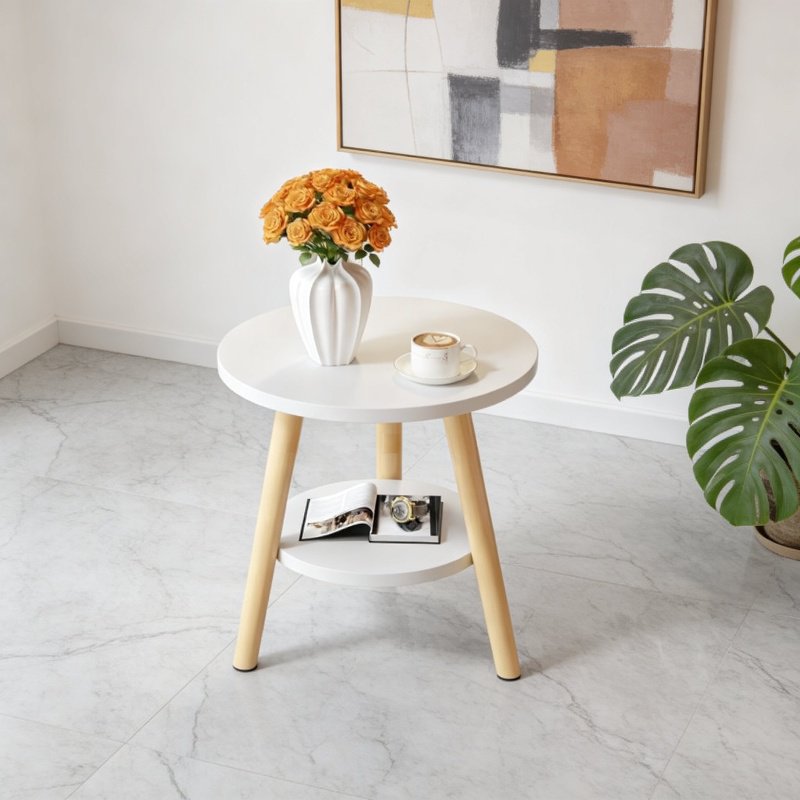 Fashion Home Decoration Coffee Table Sofa Side Table Balcony Table