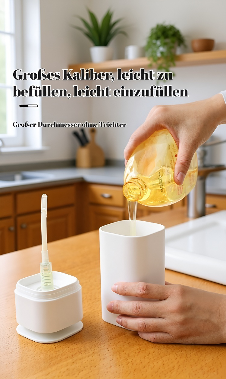 Benutzerfreundliche Duschgelspenderflasche mit großem Fassungsvermögen