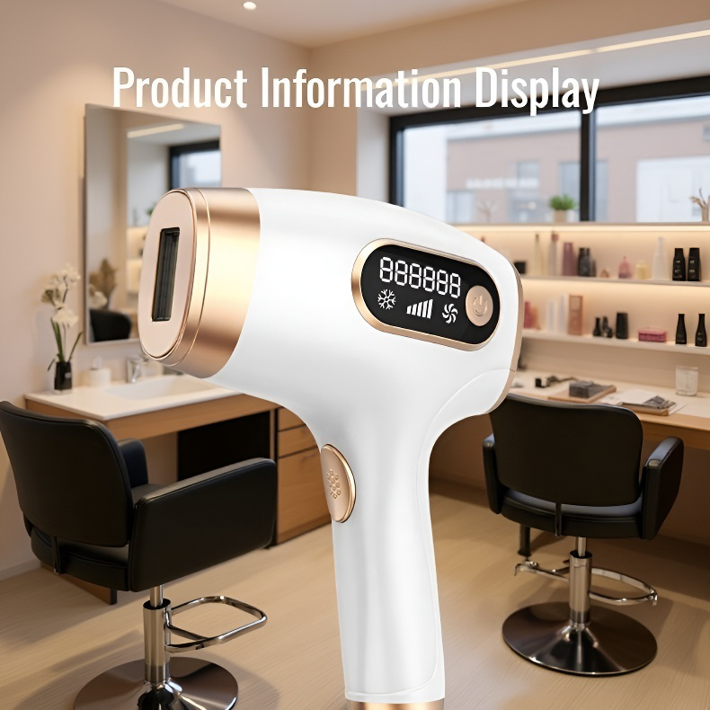 Sapphire Cooling Home Hair Removal Device