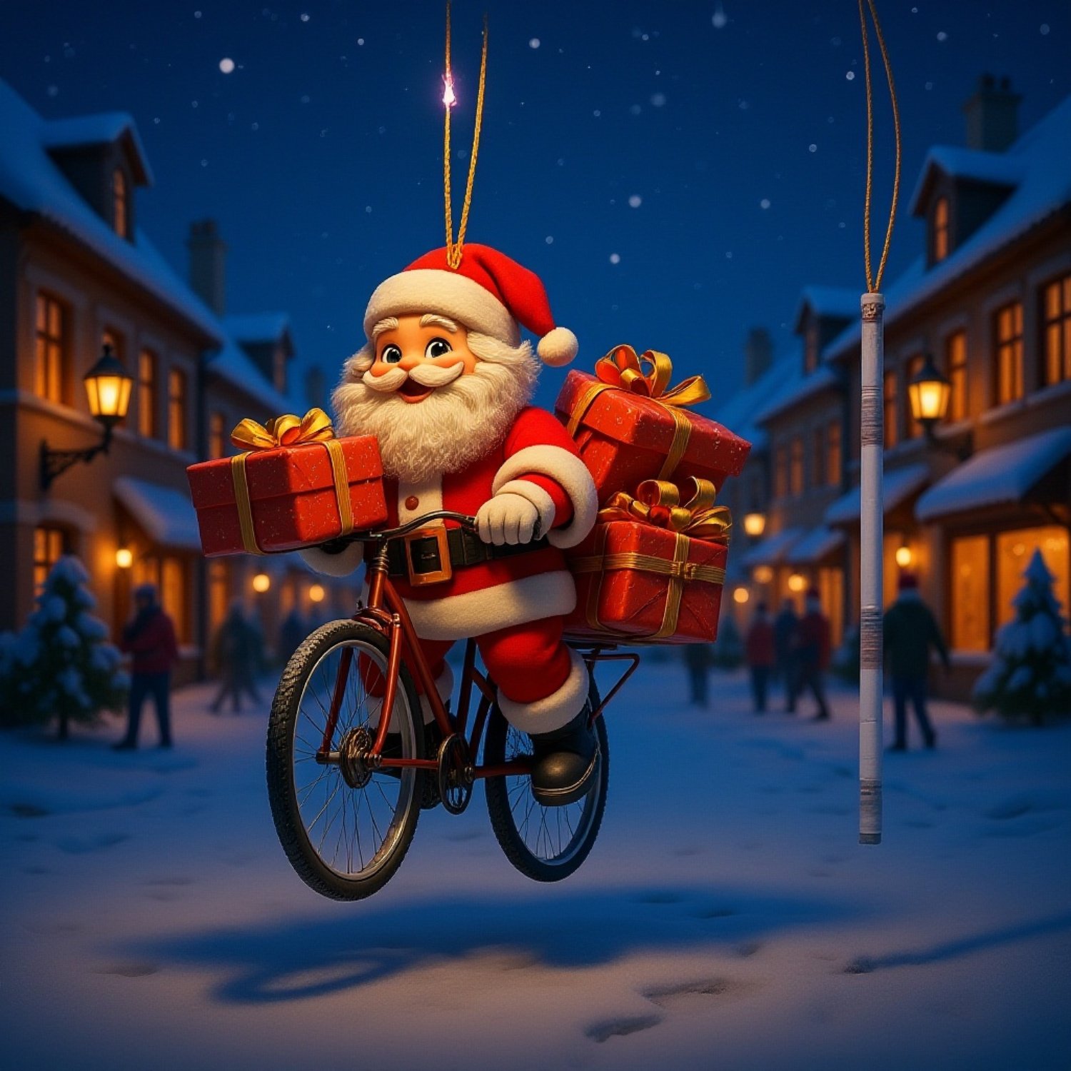 موضوع عيد الميلاد قلادة