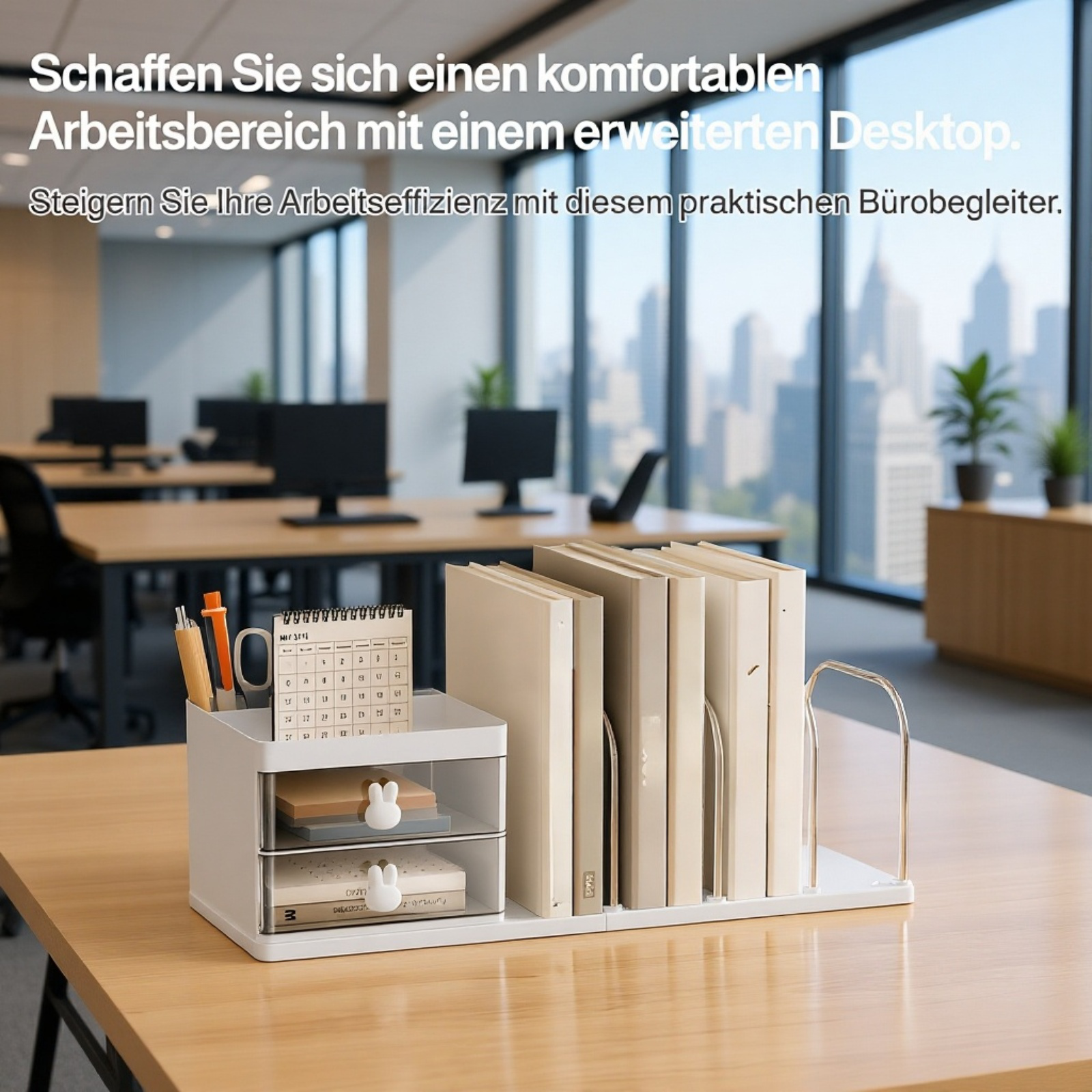 Regal für Bürobedarf, Schreibwaren für Schüler, einfaches Aufbewahrungsregal, Aufbewahrungsbox für B