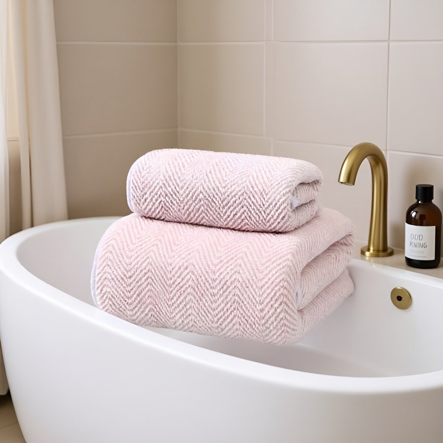 부드러운 수분 흡수 두꺼운 세안 타월