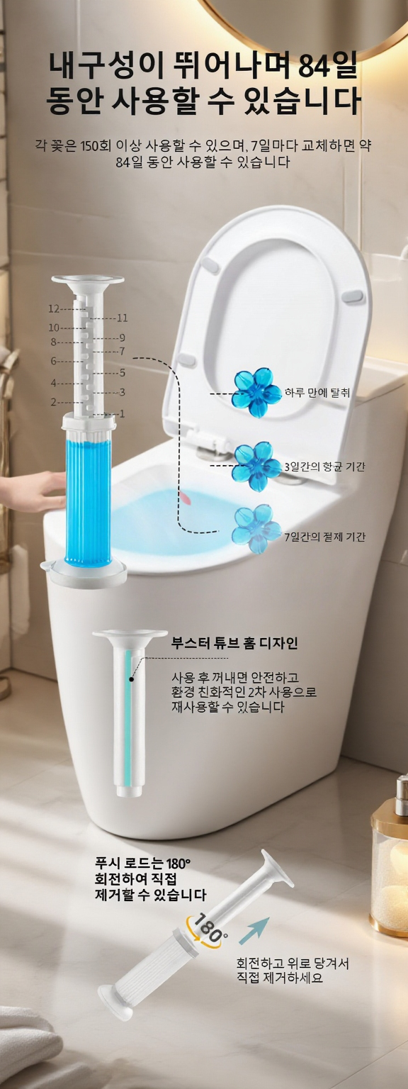 욕실에서 사용하는 변기 세정제