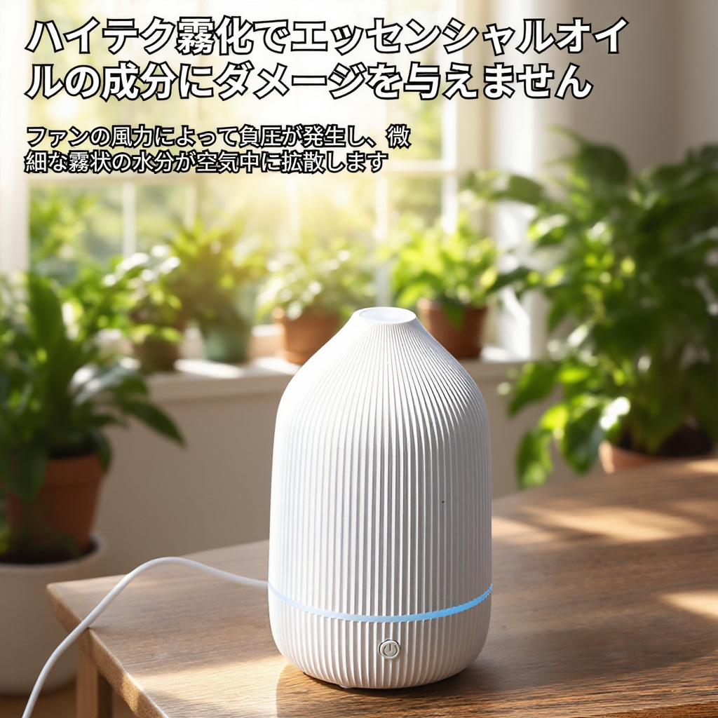 家庭用自動スプレーアロマセラピー加湿器 ベッドサイド
