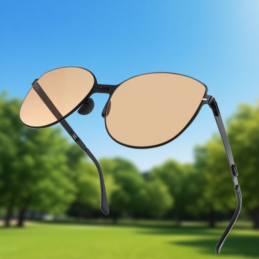 여성 얇은 접이식 그라데이션 선글라스