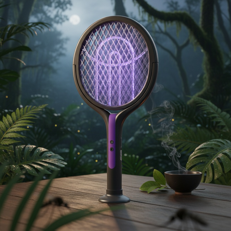 Mata mosquitos automático extensible y giratorio