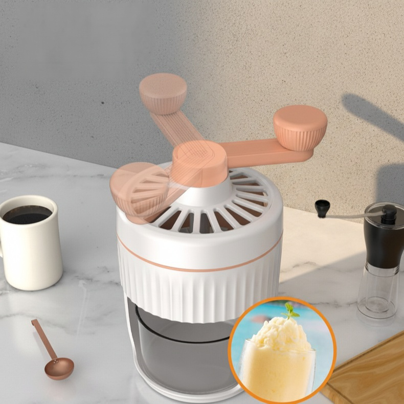 Portable household ice crusher for parties