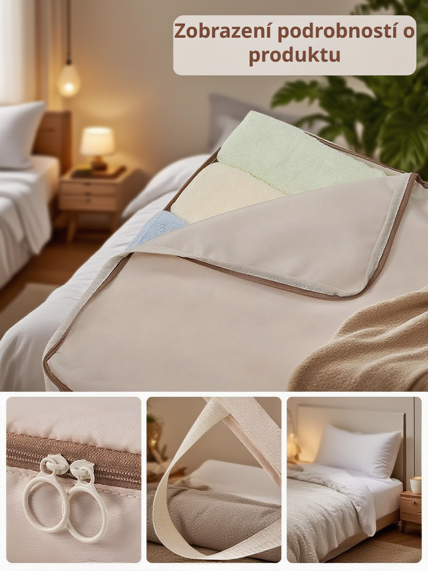 Praktická 7v1 úložná taška na ponožky do domácnosti