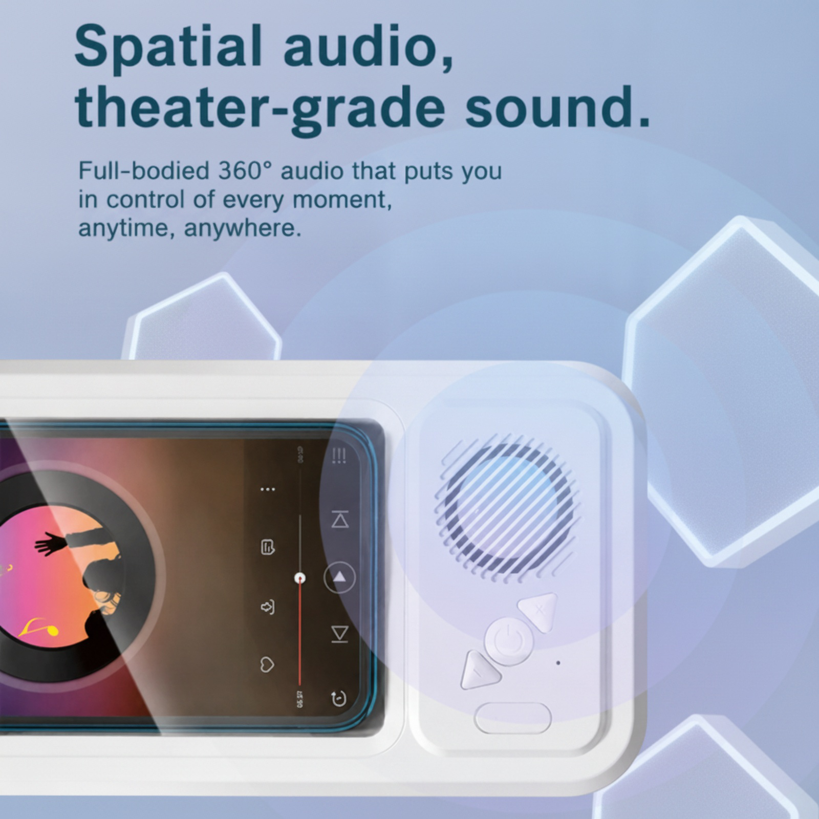 Bluetooth Mini Speaker for Bath and Streaming
