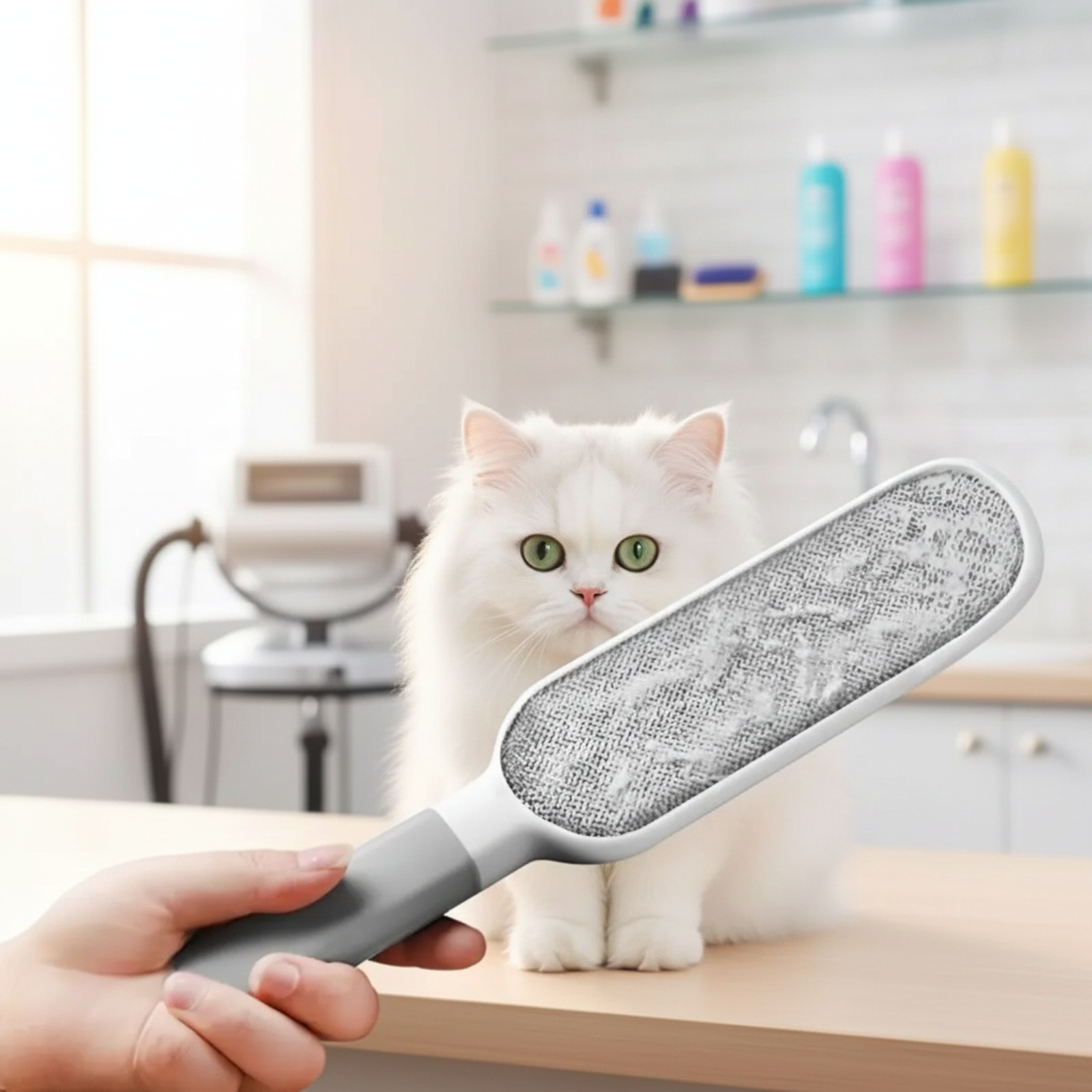 衣類、ほこり、毛の除去用リントローラー、シュリンク収納ボックス、家庭用ペットの毛用静電ブラシ。