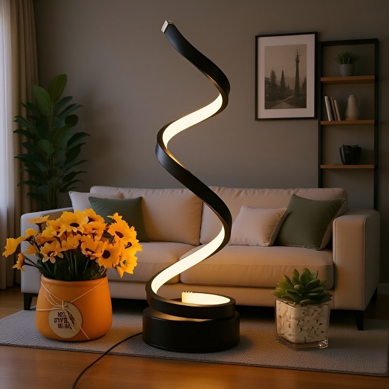Nastavitelná LED stolní lampa, moderní stolní lampa s USB napájením